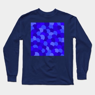 blue scales Long Sleeve T-Shirt